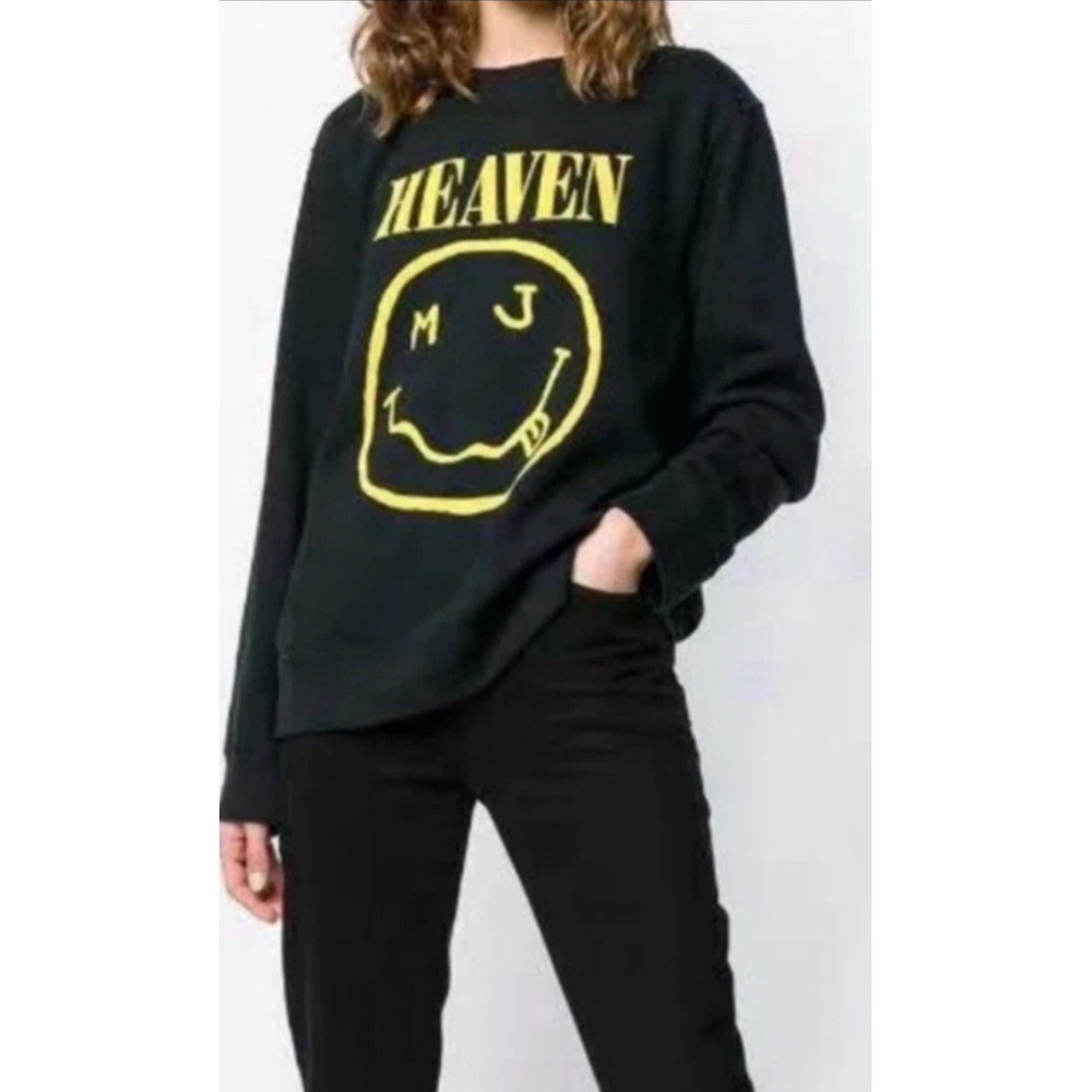 NIRVANA Lawsuit 2018 NOS Marc‎ Jacobs Redux Grunge Sweatshirt Unisex-Oversize XS
